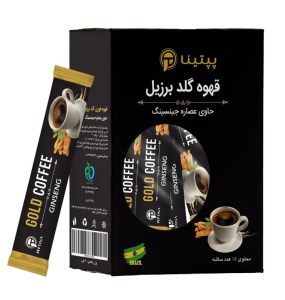 قهوه گلدبرزیل با جینسینگ پپتینا15
