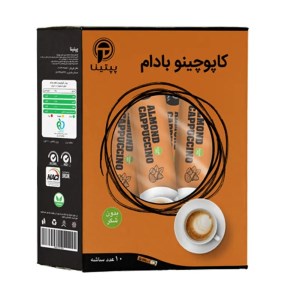 کاپوچینو بادام پپتینا10عدد