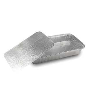 ظرف آلمینیوم2پرس با درب