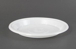 بشقاب سفیدیکبارمصرف تکی بزرگ