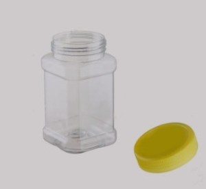 جارعسلی پت با درب پت 4گوش1کیلو