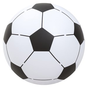 توپ بادی فوتبال آسفالتی