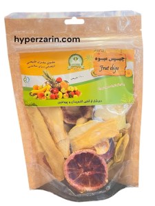 چیپس مخلوط میوه پاکتی جوانه سبزی آباد100