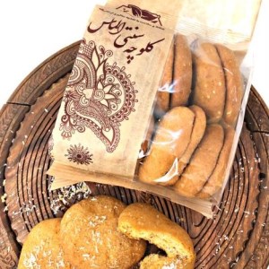 کلوچه الماس درخشان2ردیف نارگیلی(نمازیان)400