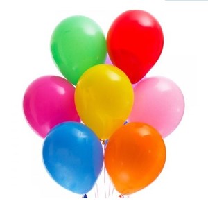 بادکنک لاتکس رنگی شیرین