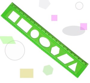 خط کش ژله ای هندسی