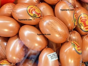 سوسیس مخصوص دودی60%مرغ/گوشت دمس فله