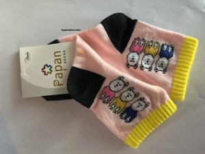 جوراب بچگانه سایز 4 طرحدار