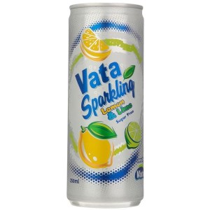 آب گازدار لیمو قوطی sparkltngواتا250