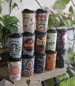 لیوان پلاستیکی کافی میل اوستا450