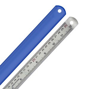 خط کش فلزی30سانت