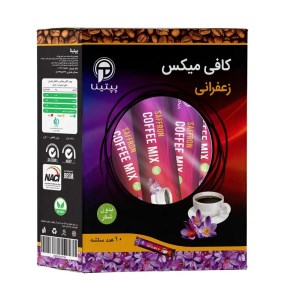 کافی میکس زعفرانی پپتینا10عدد