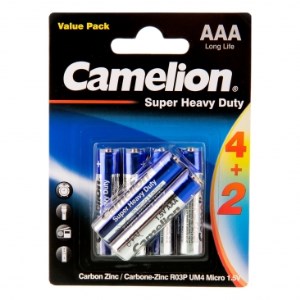 باطری نیم قلمی کملیون4+2