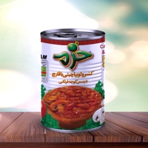 کنسرولوبیاقارچ خرم400