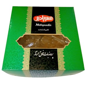 پرده نبات فوق ممتاز ساده جعبه مهرپادین1400