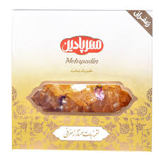 نبات لقمه ممتاز زعفرانی مهرپادین1350