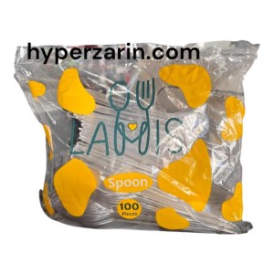 قاشق مرباخوریLAOOISبلندسروش100عدد