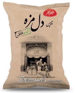 چیپس دل مزه لیموفلفل مزمز90