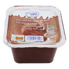 خامه کاکائولیوانی نیم چرب سبک پگاه100