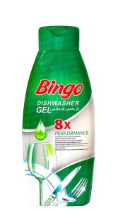 ژل ماشین ظرفشویی 8کاره بینگو900