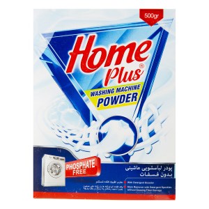 پودرلباس ماشینی بدون فسفات تقویتی هوم پلاس500