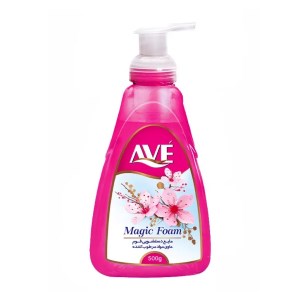 فوم دست صورتی حاوی آلوئه ورااوه500