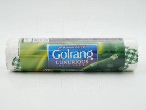 سفره یکبارمصرف لوکس گلرنگ10متری