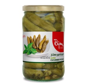 خیارشوربیژن ممتازشیشه660