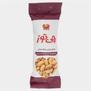 بادام زمینی سرکه ای چی توز40