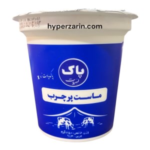 ماست پرچرب3.1%پاک750