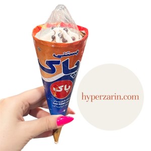بستنی کورنتو وانیلی پاک