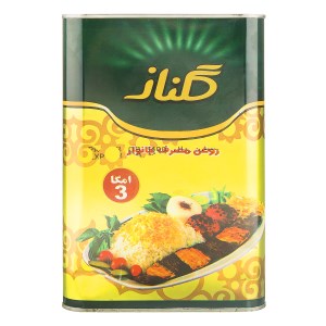 روغن نباتی نیمه جامدگلناز 5