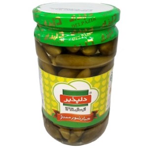 خیارشورممتازشیشه دلپذیر650