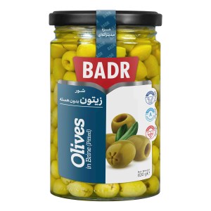 زیتون بدون هسته ویژه شیشه بدر630