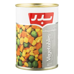 کنسرومخلوط سبزیجات بدر420