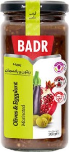 مخلوط زیتون پرورده وبادمجان بدر380