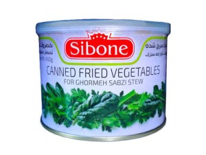 کنسرو سبزی سرخ شده سیبون480