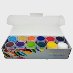 گواش12رنگ پارس