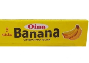 آدامس موزی Oinaتکی ایرانی