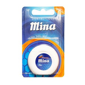 نخ دندان فوق نازک دارچین مینا50