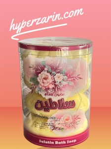 صابون حمام حاوی روغن نارگیل سلاطین4عددی