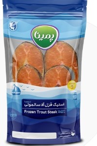 استیک قزل آلا گوشت صورتی پمینا500