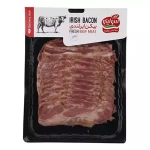 وکیوم بیکن ایرلندی گوشت گوساله90%دودی سولیکو250