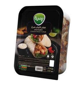 دونرکباب مرغ منجمدپمینا300