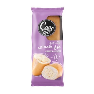 ساندویچ باگت پیچ مرغ خامه ای کاپوکاله