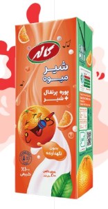 شیرمیوه پوره پرتقال کاله200