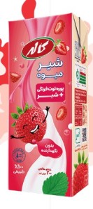 شیرمیوه پوره توت فرنگی کاله200