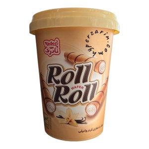 ویفرگلس رول رول بامغزی وانیل نادری175