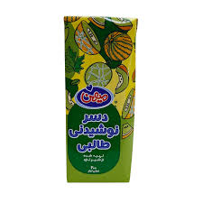 دسرنوشیدنی طالبی میهن پاکتی200