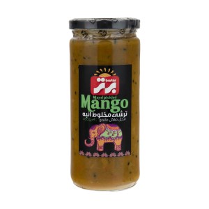 ترشی شیشه مخلوط انبه برتر460